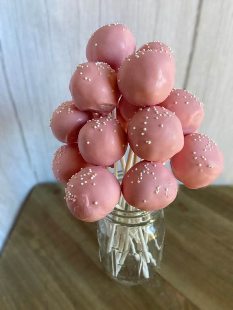 Starbucks Birthday Cake Pop Copycat Recipe FlyPeachPie