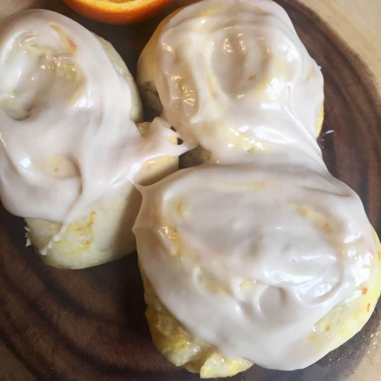 Overnight Orange Rolls - FlyPeachPie