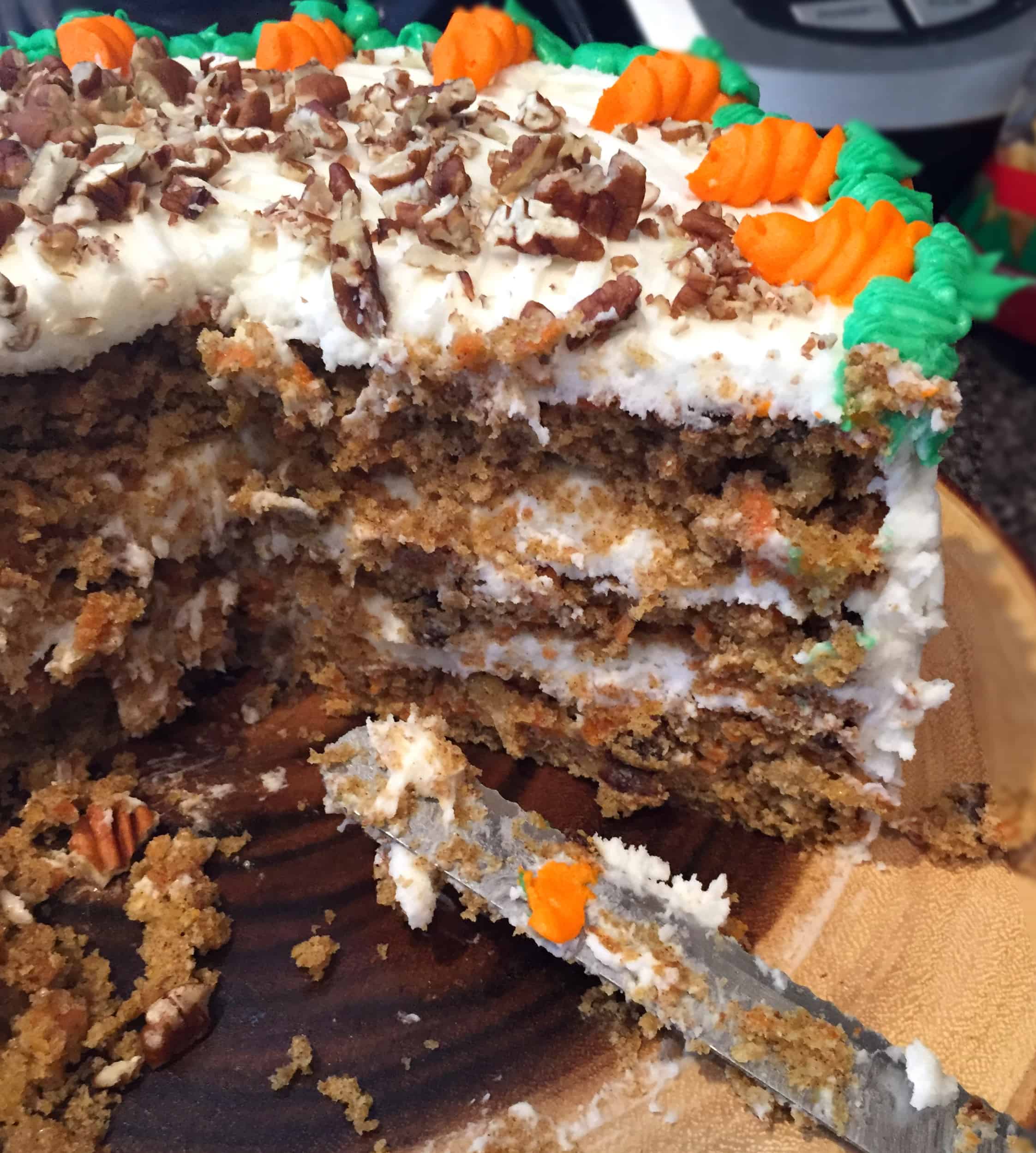 The Best Carrot Cake - FlyPeachPie