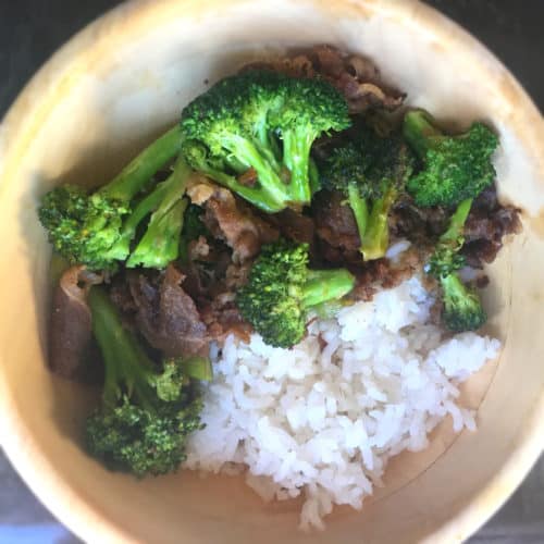 Beef and Broccoli - FlyPeachPie