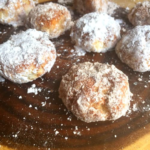 Lower Carb Doughnut Holes - FlyPeachPie