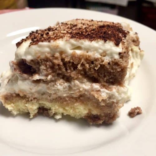 Hot Chocolate Tiramisu - Flypeachpie