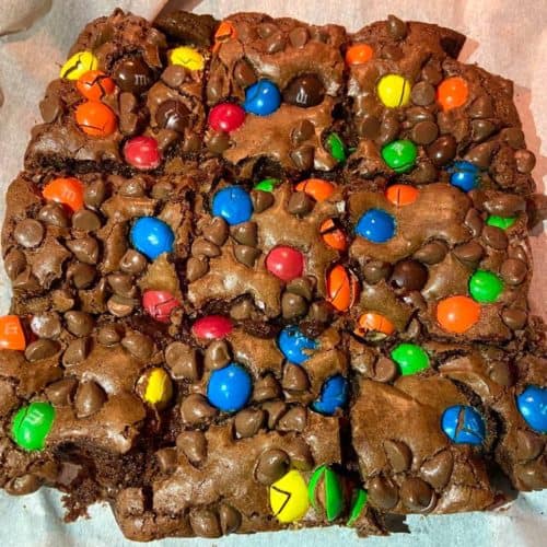 Monster Brownies - FlyPeachPie