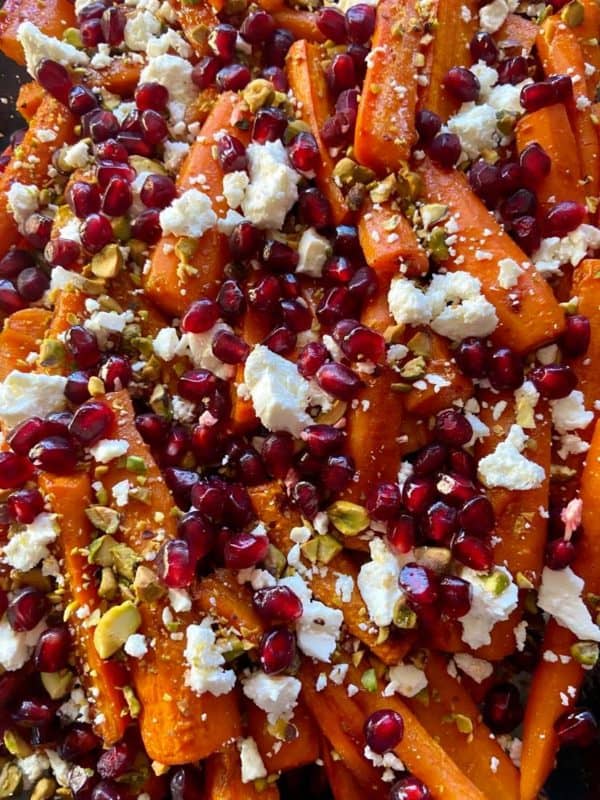 Honey And Harissa Roasted Carrots - Flypeachpie