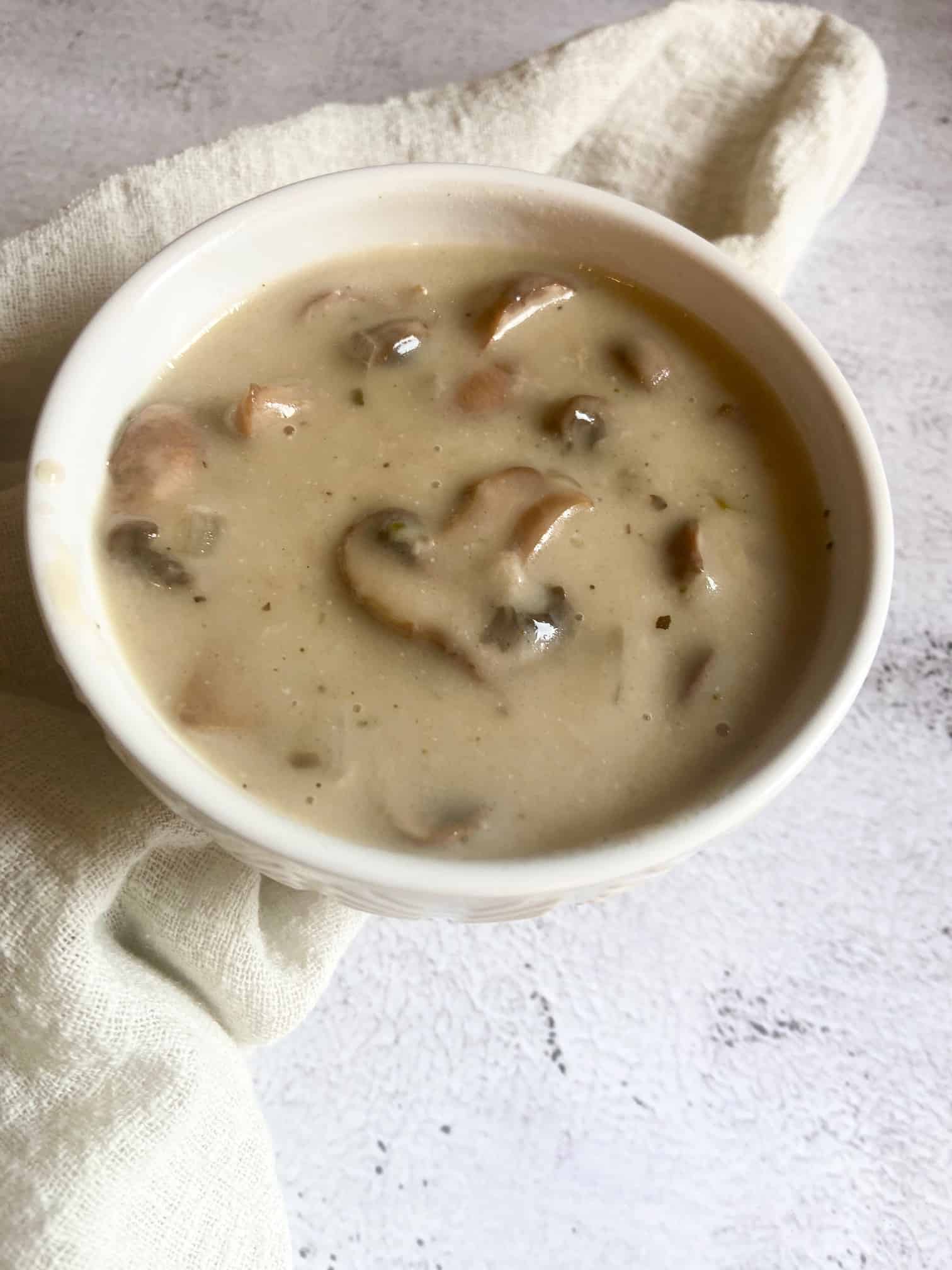 Creamy Mushroom Soup Flypeachpie 