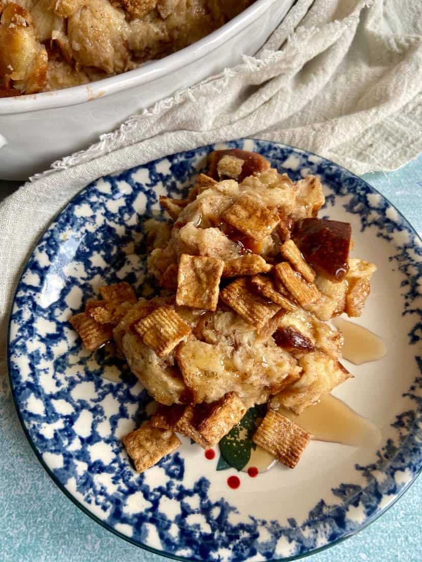 Challah Bread Baked French Toast - FlyPeachPie