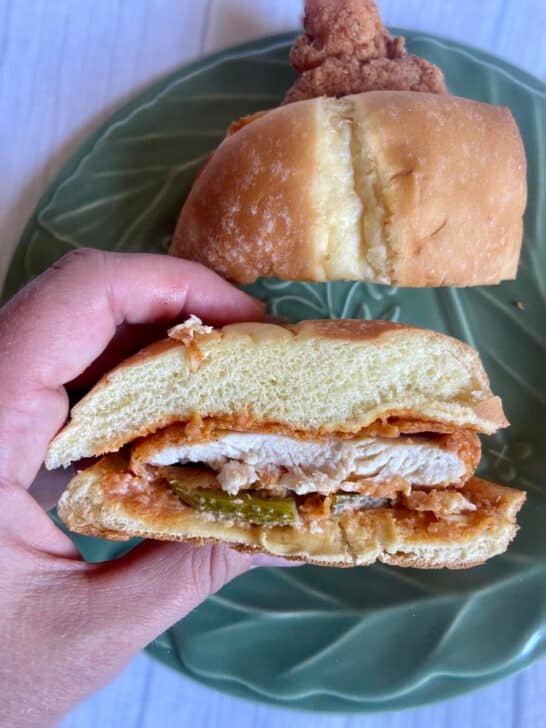 Popeye's Spicy Chicken Sandwich Copycat Recipe - FlyPeachPie