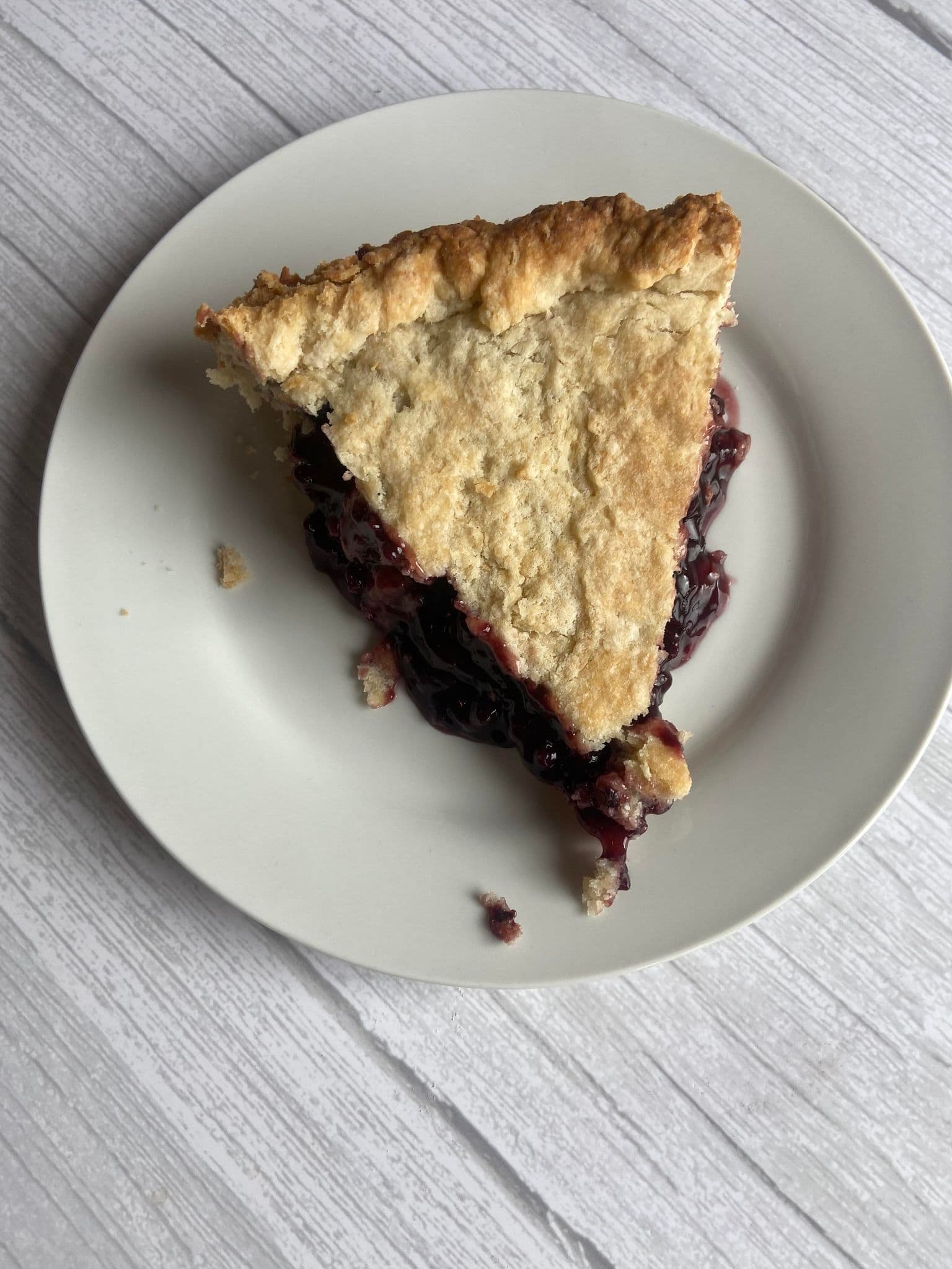 Boysenberry Pie Recipe - FlyPeachPie