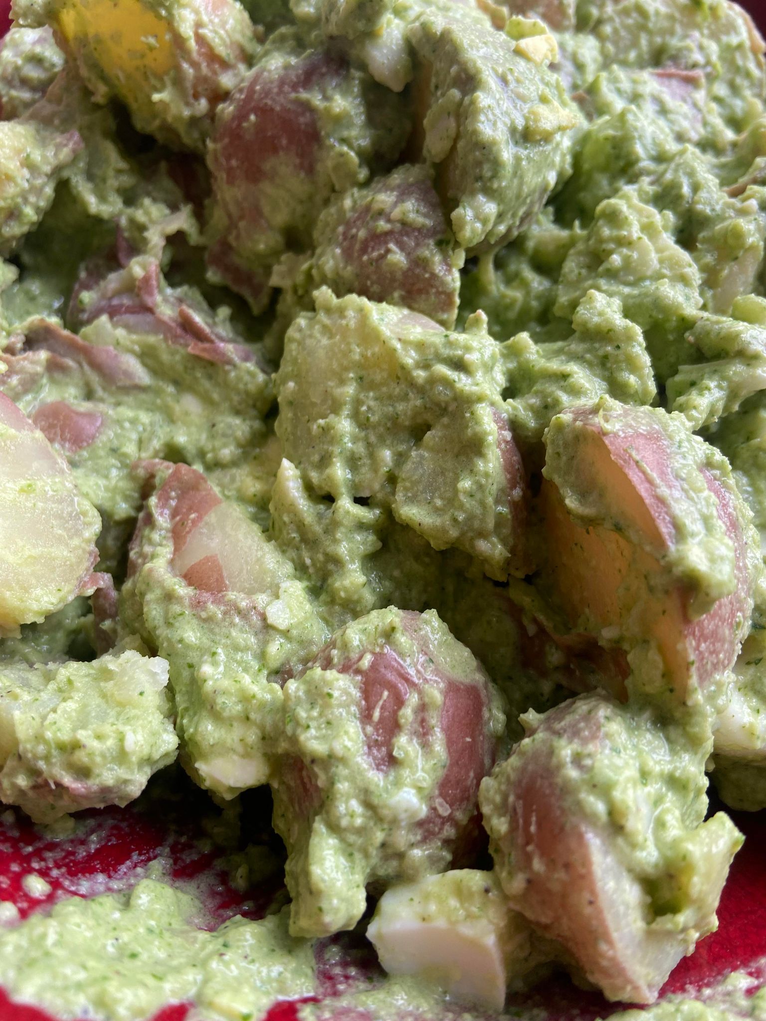 Chimichurri Potato Salad Flypeachpie